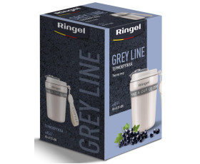 Термо Кружка RINGEL Grey Line 400 мл