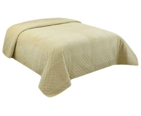 Покривало 200*220 см VELVET Dutch Romb Cream SOHO