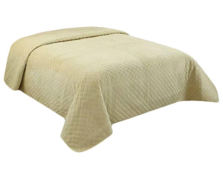 Покривало 200*220 см VELVET Dutch Romb Cream SOHO