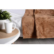 Покривало 200*230 см VELUR Brown SOHO