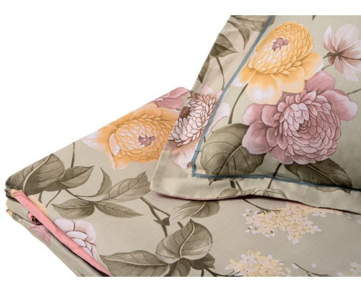 Комплект пост.білизни Євро Elle 200*230 Bouquet Olive SOHO