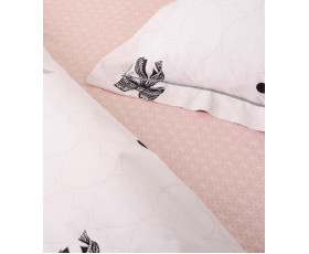 Комплект пост.білизни Євро Elle 200*230 Cream Bant SOHO