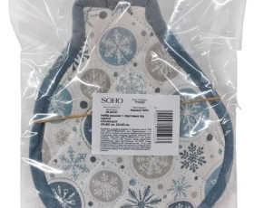 Набір рушник 40*60см+підст./горяч. бавовна 100% Christmas  SOHO