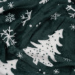 Плед Ardesto Christmas Flannel 160х200см, 100% поліестер, ялинки
