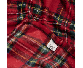 Плед Ardesto Christmas Flannel 160х200см, 100% поліестер, клітинка, червоний