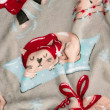 Плед Ardesto Christmas Flannel 160х200см, 100% поліестер, різдвяні котики