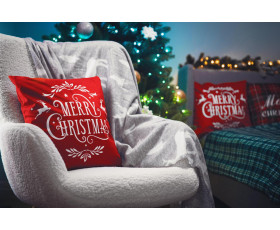 Плед Ardesto Christmas Fleece 130x160см, 100% поліестер, олені