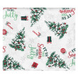 Скатертина Ardesto Christmas Tree 120х140см, 100% поліестер, зелений