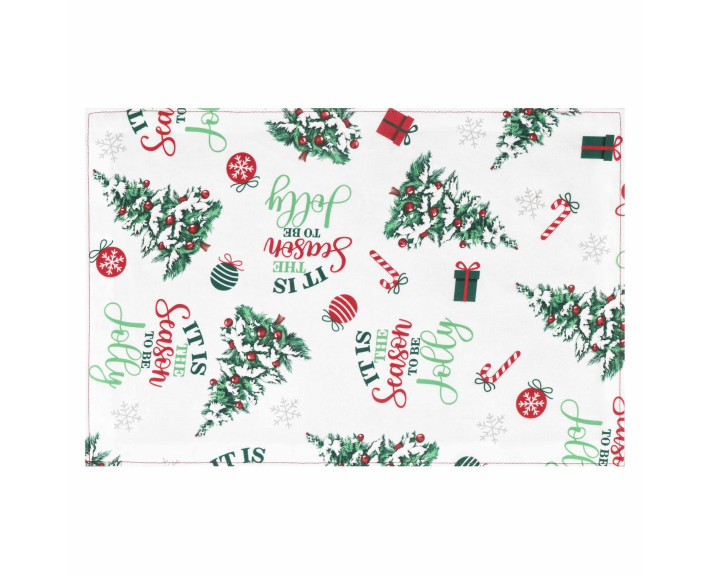 Серветка серв. Ardesto Christmas Tree 30х45см, 100% поліестер, зелений