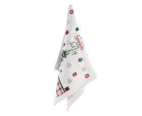 Набір рушничків для кухні Ardesto Christmas Tree 38х63см, 2шт, 100% бавовна, зелений