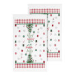 Подарунковий набір рушничків в коробці Ardesto Christmas Tree 38х63см, 2шт, 100% бавовна, зелений