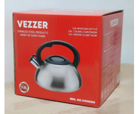 Чайник VEZZER зі свистком 3 л VZ0068S