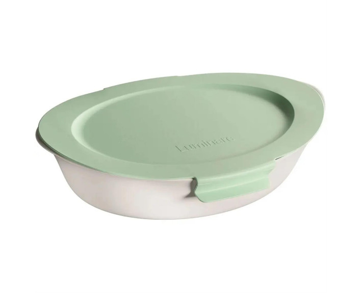 Форма для запік/овал/ 32*20 см з кришкою LUMINARC SMART CUISINE CARINE