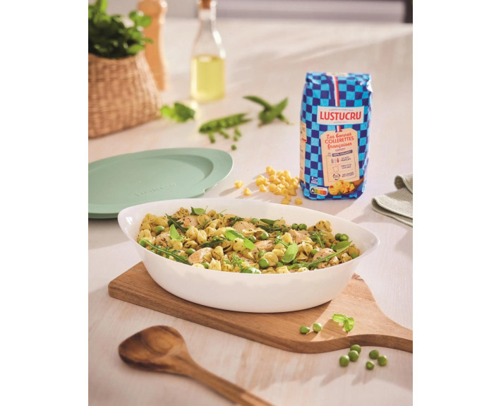 Форма для запік/овал/ 32*20 см з кришкою LUMINARC SMART CUISINE CARINE