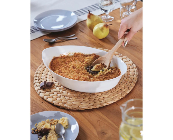 Форма для запік/овал/ 32*20 см з кришкою LUMINARC SMART CUISINE CARINE