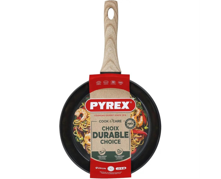 Сковорода 24 см индукция б/крышки  PYREX Cook&Care
