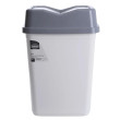 Корзина д/мусора VIOLET HOUSE 0094 Бабочка WHITE с/кр.10 л