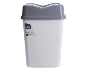 Корзина д/мусора VIOLET HOUSE 0094 Бабочка WHITE с/кр.10 л