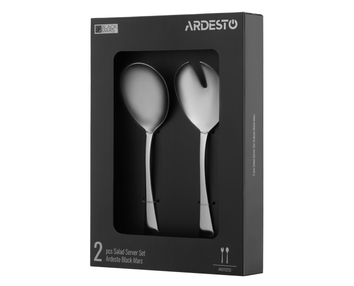Набір для салату ARDESTO Black Mars, 2 прибори, нержавіюча сталь