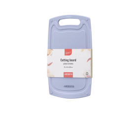 Дошка кухонна ARDESTO Gemini, 33х20х0.85см, пластик, сірий