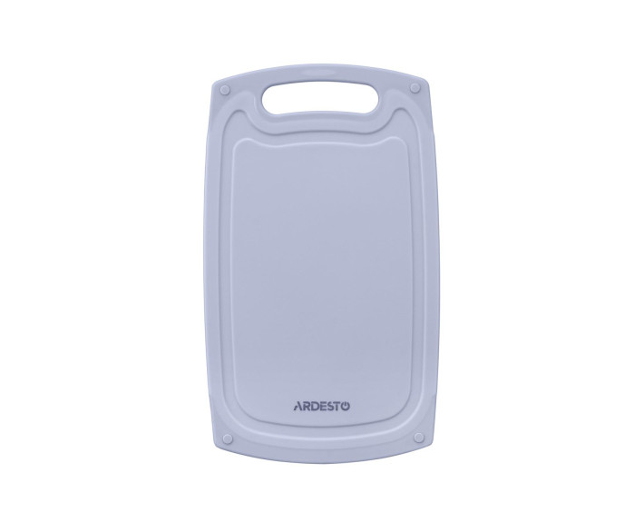 Дошка кухонна ARDESTO Gemini, 40х24.5х0.9см, пластик, сірий