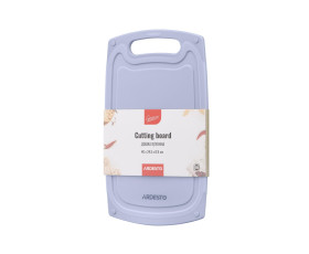 Дошка кухонна ARDESTO Gemini, 40х24.5х0.9см, пластик, сірий