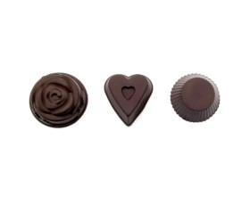 Набір форм д/випічки мафінів фігурних силікон.на 6шт. Lessner Chef Choco.10274