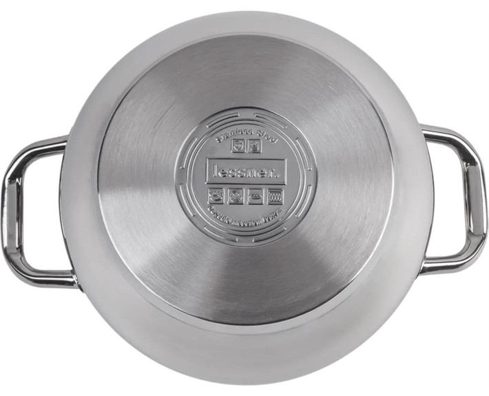 Каструля D=24см 6,3л Lessner Ottimo 55879-24