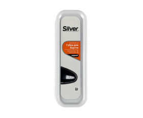 Губка блиск стандарт чорна Silver
