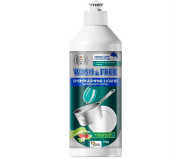 Засіб д/миття посуду 500г Алоє вера та лісова суниця WASH&FREE