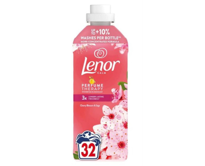 Кондиціонер для білизни  Вишневий цвіт та Шавлія 675 мл, LENOR