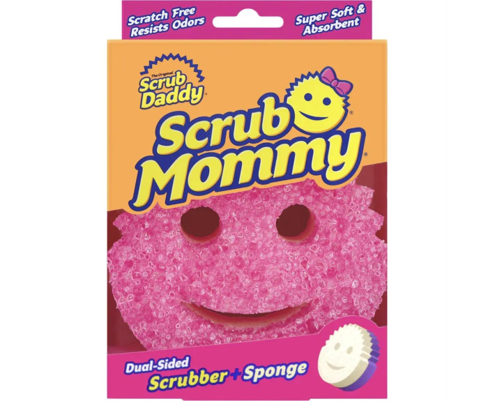 Губка кухонна Scrub Mommy рожева/фіолетова Scrub Daddy