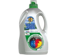 Гель д/прання 5000г універсальний Гірська свіжість  WASH&FREE