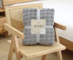 Плед 150*200 см Volume Gray SOHO