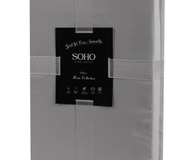 Комплект пост.білизни Євро Duet 200*230 Ivory/Grey  SOHO