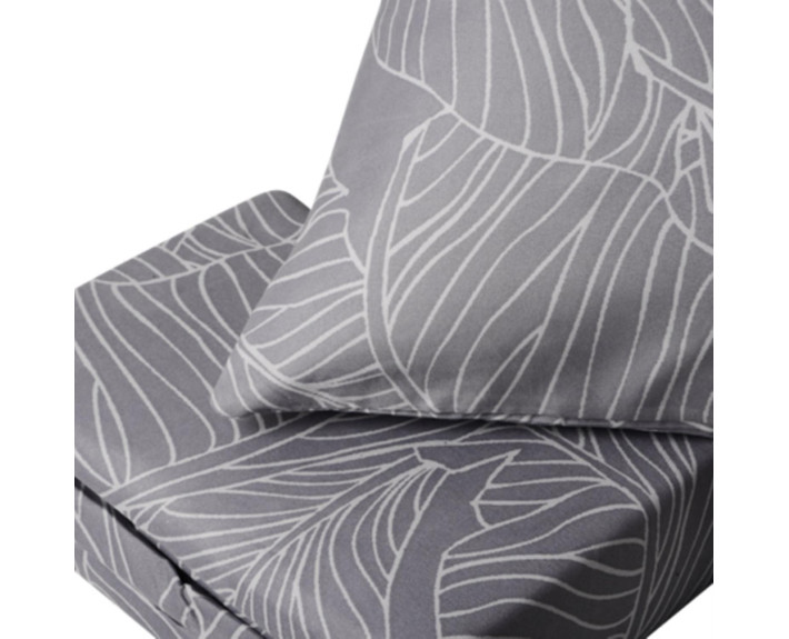 Комплект пост.білизни Двоспальний 180*220 Leaves Grey  SOHO
