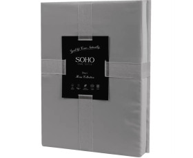 Комплект пост.білизни Полуторний Duet 150*200 Grey/Graphite  SOHO