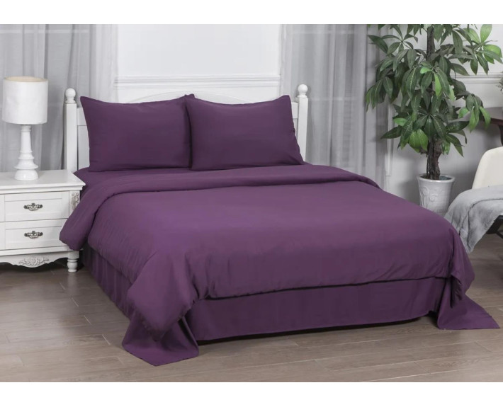 Комплект пост.білизни Сімейний 2шт-150*200 Delicacy Plum SOHO