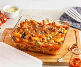 Форма з кришкою прямокутна  24х19х8 (2,6л)  PYREX Cook&Freez