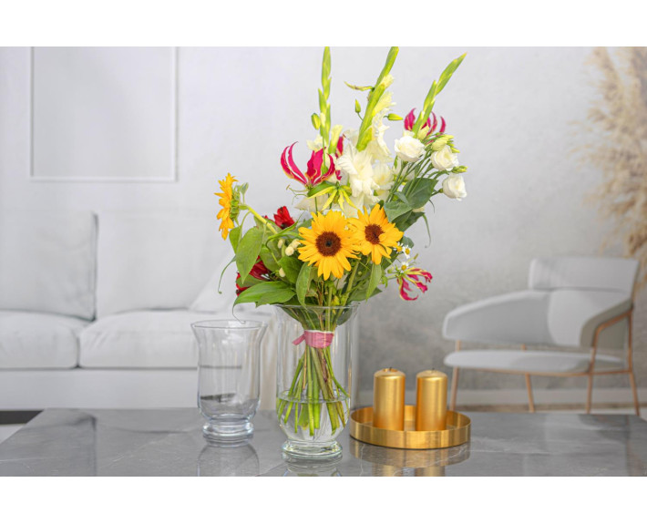 Ваза TRENDGLASS ROSE /25 см
