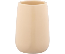 Склянка для зубних щіток ARDESTO Prestigio 8.5x12см,доломіт,беж