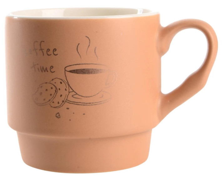 Чашка LIMITED EDITION MORNING COFFEE /НАБІР/4х340 мл на мет.підст
