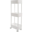 Етажерка  VIOLET HOUSE 6020 Honeycomb 3 пол. GREY/ WHITE 17*27*73 см