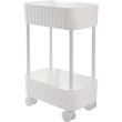 Етажерка  VIOLET HOUSE 6021 Honeycomb 2 пол. GREY/WHITE 17*27*43 см