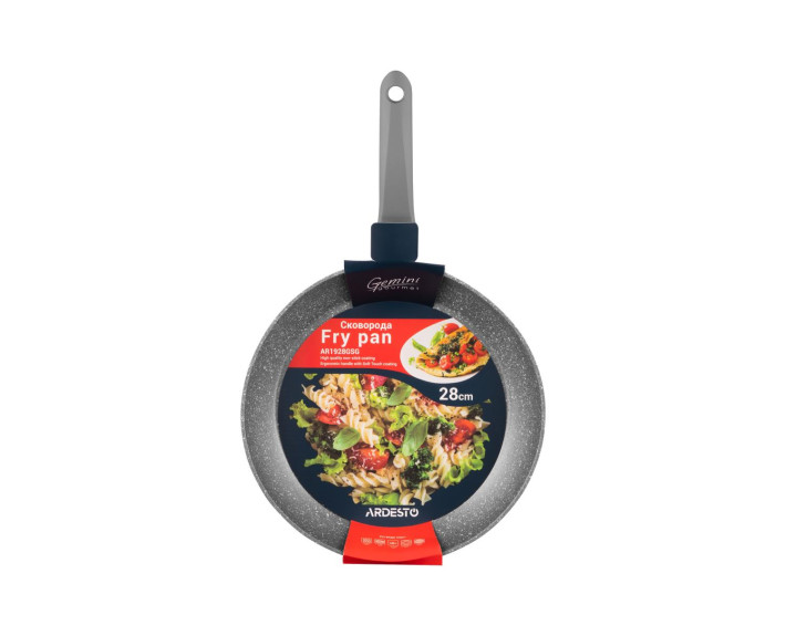 Сковорода ARDESTO Gemini Gourmet Vasto, 28см, алюміній, сірий