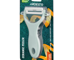 Овочечистка керамічна ARDESTO Fresh, кераміка, пластик, зелений світлий