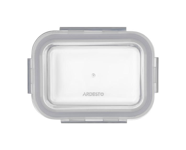 Контейнер для зберігання харчових продуктів ARDESTO Gemini 0.38л, боросилікатне скло, пластик, прямо