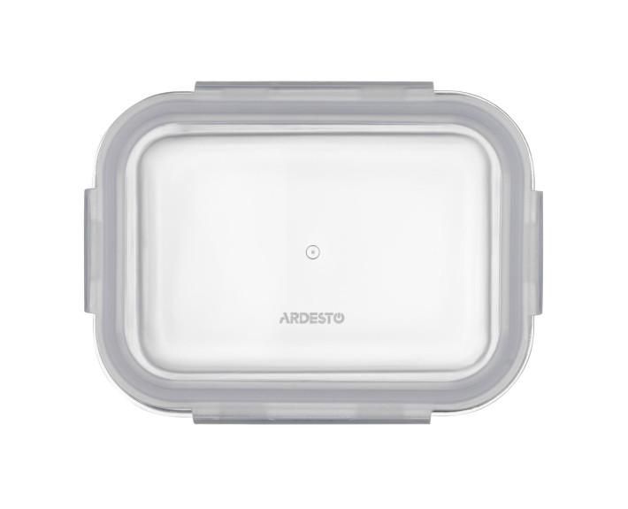 Контейнер для зберігання харчових продуктів ARDESTO Gemini 0.66л, боросилікатне скло, пластик, прямо