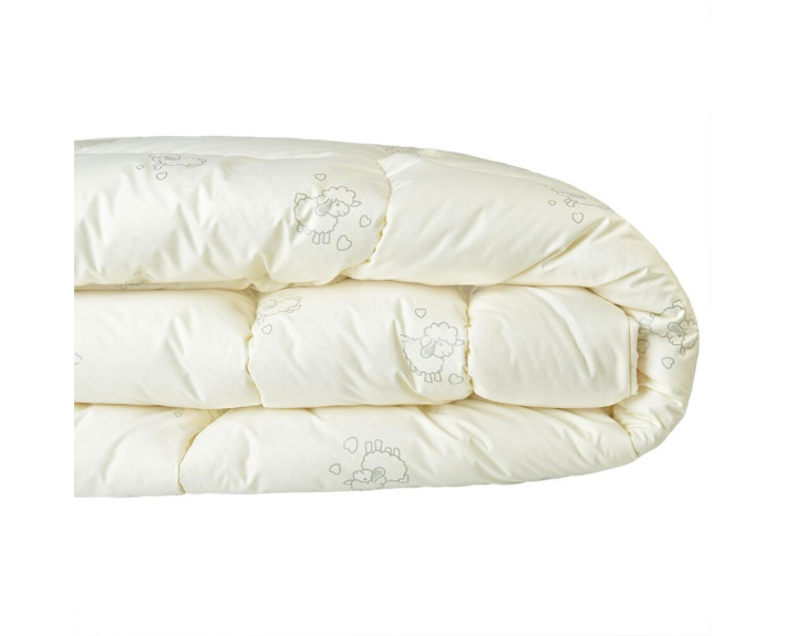 Ковдра Wool Classic вовняна зимова IDEIA 155х210 см щіл 300 гр/м2