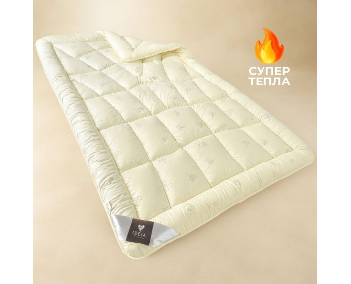 Ковдра Wool Classic вовняна зимова IDEIA 155х210 см щіл 300 гр/м2